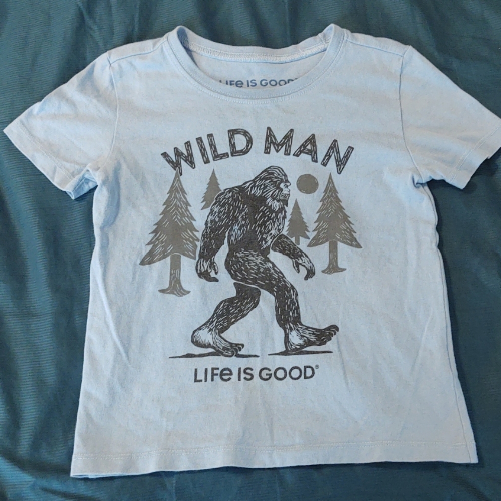 Life is good wildman tee 4T